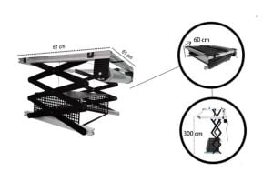 Prolyte PRL03  Eko Projeksiyon Lift Sistemi - 3 mt iniş
