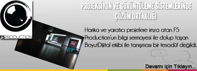 F5 Production Projeksiyon Kurumsal Satış