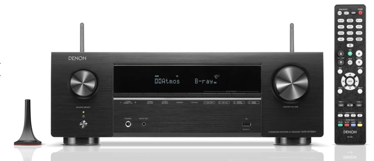 DENON AVR-X 1700H 7.2 8K AVR DOLBY ATMOS AMFİ