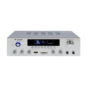 WESTA 2x100W AV-126 USB GİRİŞLİ DİGİTAL KARAOKE AMFİ 2X100W.