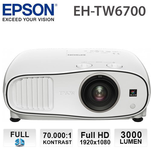 Epsonプロジェクター EH-TW6700 Epson EH-TW6700 Projeksiyon Cihazı