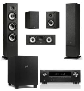 Denon + Polk Audio Monitor XT60+XT10 5.1 Ses Sistemi