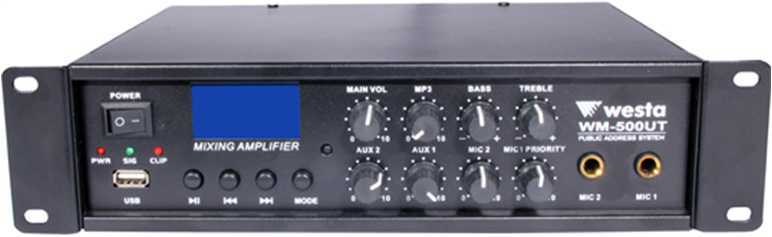 WESTA WM-500UT TRAFOLU AMFİ 100W