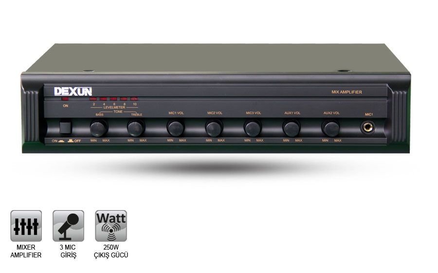DEXUN D 300 - 250W/100V Hat Trafolu Anfi