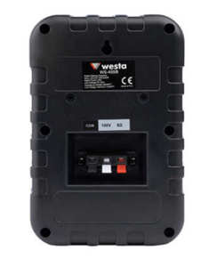 Westa WS-405B Trafolu Kabin Hoparlör Siyah