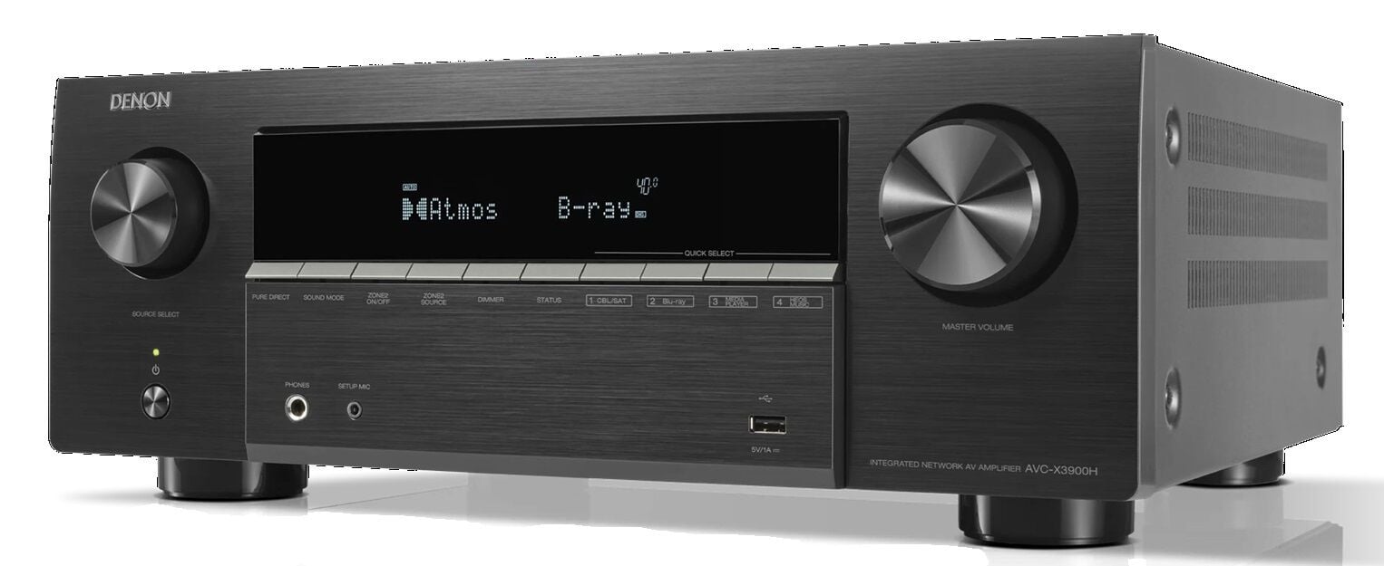 Denon AVC-X3900H 9.4 8K HDR ATMOS AV Receiver