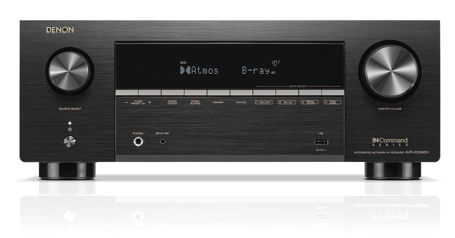 DENON AVR-X2900H 7.2 8K AVR Dolby Atmos Amfi