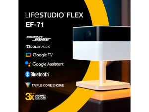 Epson EF-71 Full HD Projeksiyon Cihazı LED, Google TV, BOSE Hop