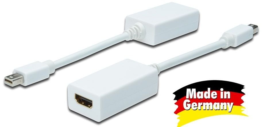 ASSMANN Mini DisplayPort - HDMI Soket, 0,15 Metre