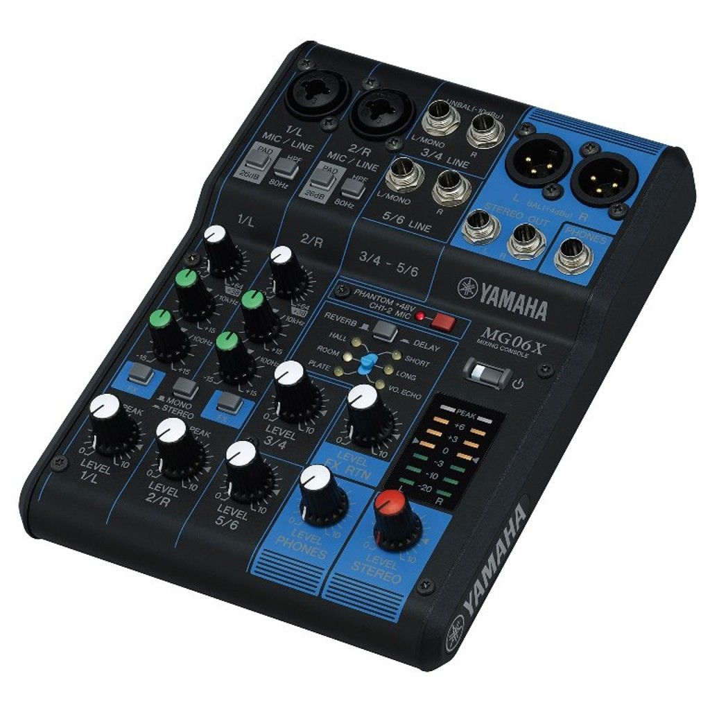 Yamaha MG 06X / 6 Kanal Effects Mixer