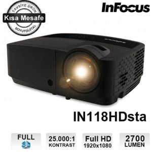Infocus IN118HDSTa Kısa Mesafe Projeksiyon Cihazı