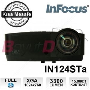 Infocus IN124STa Kısa Mesafe Projeksiyon Cihazı