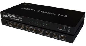 BEEK BS-108 1x8 HDMI Splitter HDMI Çoklayıcı HDMI Çoğaltıcı