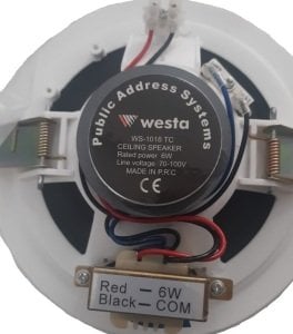 Westa WS-1018TC  Trafolu Alçıpan Hoparlör
