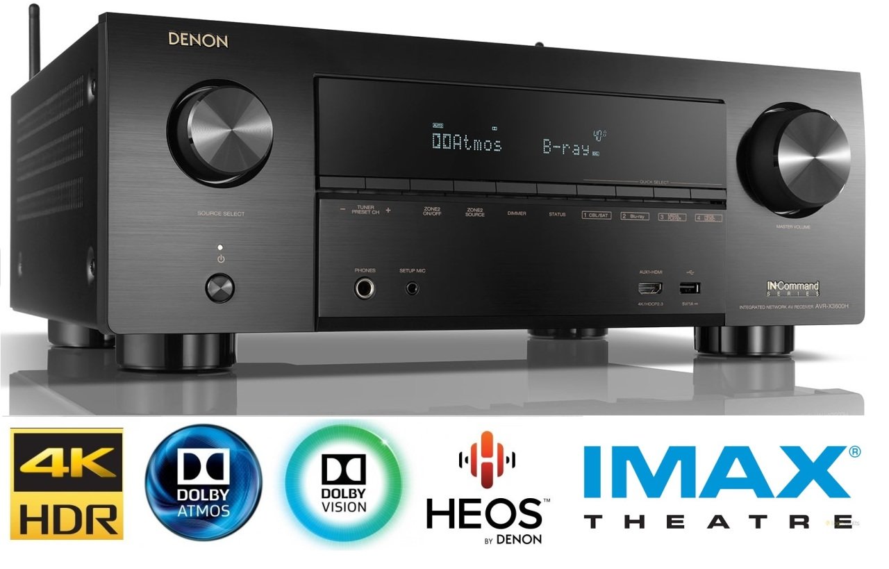DENON AVR-X4500H 9.2 AVR Dolby ATMOS 4K Amfi