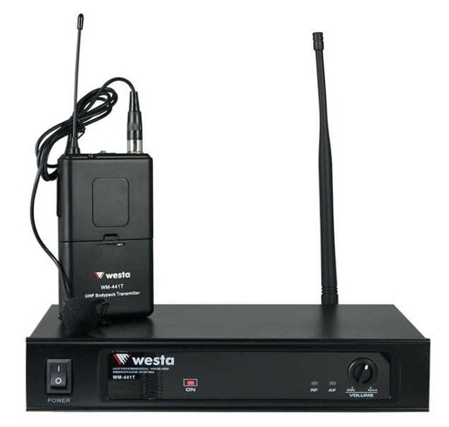 Westa Wm-441T UHF Telsiz Yaka Mikrofonu