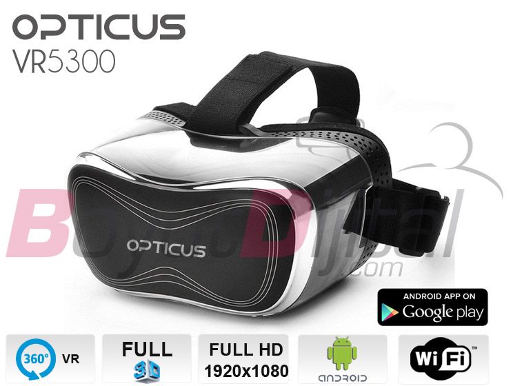 Opticus VR5300 3D VR Gözlük - Dahili Display Sanal Gerçeklik Gözlüğü