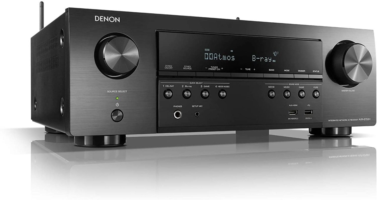 Denon AVR-S750H 7.2 4K HDR ATMOS AV Receiver