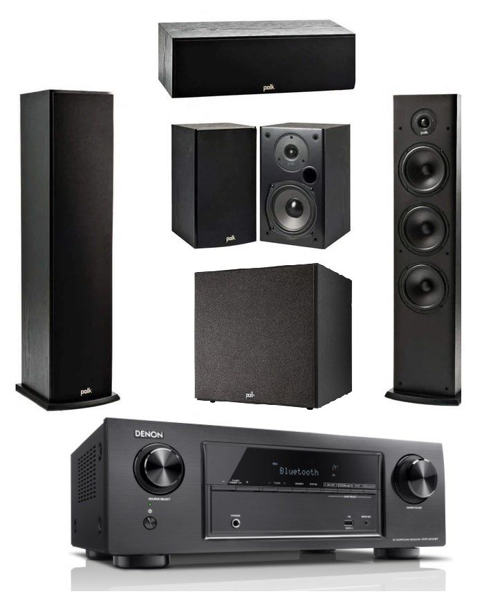 Denon + Polk Audio 5.1 Ses Sistemi / T Serisi