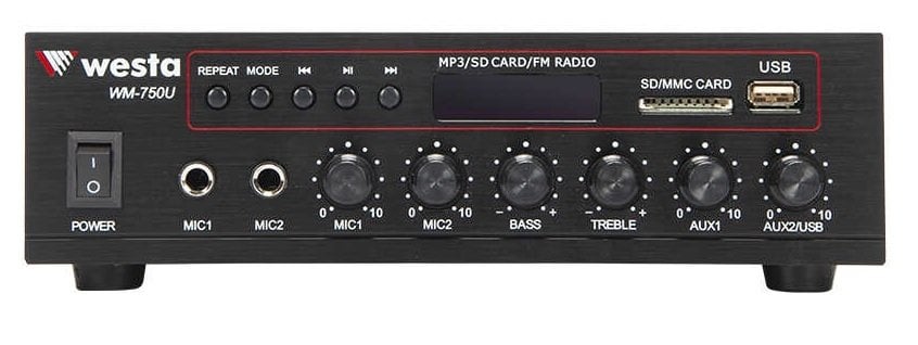 WESTA WM-750U Trafolu Mikser Amfi 80W