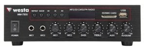 WESTA WM-750U Trafolu Mikser Amfi 80W