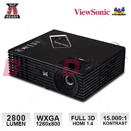 ViewSonic PJD5533W WXGA 3D DLP Home Theater Projector ViewSonic PJD5533W WXGA 3D DLP Home Theater Projector Refurbished
