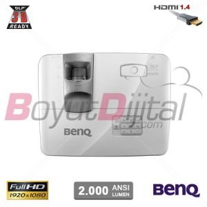 BenQ W1070 Full HD 3D Projeksiyon Cihazı En Uygun Fiyatlarla