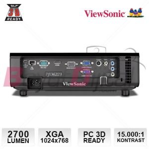Viewsonic PJD6223 Projeksiyon Cihazı Kablosuz