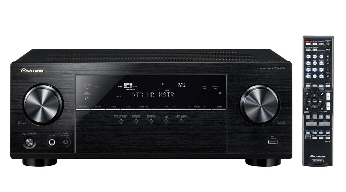 Pioneer VSX-830-K Av Receiver Amfi