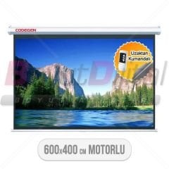 Codegen 600x400 Motorlu Projeksiyon Perdesi - EX-60